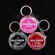 WALANON ARMY 44mm Button Badge Keychain | Lencana Penyokong Politik HARAPAN | Move Forward Keep Goin