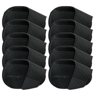 [szlztmy2mg] Double Layer Golf Iron Head Covers, Golf Iron Head Cover Set Red L 10 PCS