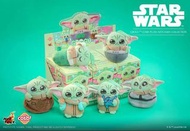 Hot Toys Cosbi 盲盒毛絨鎖匙扣系列 PPLU044N - 星球大戰 古古 尤達寶寶系列 盲盒 marvel disney dc Star Wars