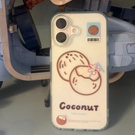 Coconut sugar suitable for 1716promax phone case 15141312 Xr8p xr8p crushed 7p