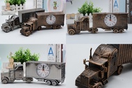 Trailer Truck Alarm Clock Classic Antique Gift Home Use - Trailer Truck