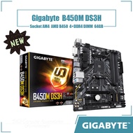 USED Gigabyte B450M DS3H motherboard Socket AM4 4xDDR4 DIMM Using AMD B450 chipset Micro ATX 64GB