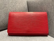 LV Louis Vuitton Wallet 水波紋 銀包