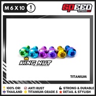 Premium Titanium Probolt Bolt M 6x10 Thread 10x10 Grade 5 King Nut Thailand