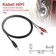 HiFi Audio Cable 3.5mm to RCA 1M