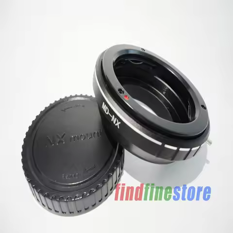 Minolta MD MC Lens to Samsung NX Camera Adapter NX5 NX10 NX11 NX210 NX200 NX300 NX1000 + CAP