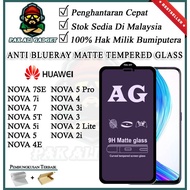 Huawei Pura 80/70/NOVA 11i/ Y72/Y90/Y70/7 SE/7i/5T 4E/4/3i/2Lite Anti Blue Ray Matte Tempered Glass