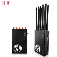 ⭐GSM/CDMA/GPS/2g/3g/4g/5g/LoJack/WIFI VLAN/Blocker Jammer mobile phone signal(10) antennas