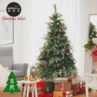 摩達客★5尺(150cm)諾貝松松針混合葉聖誕樹 裸樹(不含飾品不含燈)本島免運費