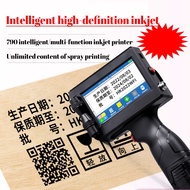 ☈☽♗ Printer Small Automatic Handheld Label Printer Coding Machine Assembly Line Label Packaging Bag Qr Code Barcode Assembly