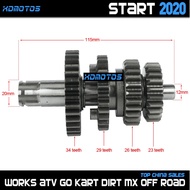 125cc Motorcycle Transmission Gear Box Counter Shaft For Lifan 125 LF125 1P52FMI Horizontal Engine K