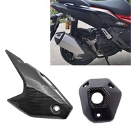 2Pcs ADV150 Exhaust Pipe Muffler Pipe Heat Shield Cover Guard Port Protective Cover for HONDA ADV150
