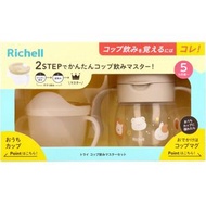 Richell - Try 5個月起 直飲式鴨咀水杯 200ml+100ml (平行進口貨)