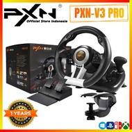 PXN V3 PRO 180 Degree Race Steering Wheel Compatible with PC, PS3, PS4 and Xbox One