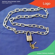 3mm Chain Padlock Package + 30mm Padlock