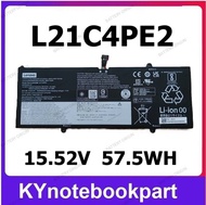 BATTERY ORIGINAL LENOVO แบตเตอรี่ ของแท้ Lenovo Y9000X 2022 Yoga 6 13ALC7 Yoga 6-13ABR8 Series L21C4