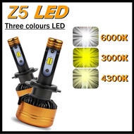 2pcs led headlight H1 H4 H7 H11 9005 9006 LED headlamp super bright LED Auto Headlight 3000K 4300K ​