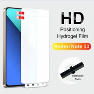 For Xiaomi Mi 13T 12T 11T 11 Lite Redmi Note 13 Pro Plus + 5G 12 12s 11 11s 12C 4G Easy Installation Soft Hydrogel Film Screen Protector