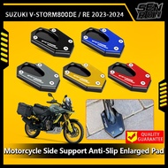 For Suzuki VStrom 800DE V-STROM 800 DE 2023 Motorcycle Accessories Kickstand Foot Side Stand Extensi
