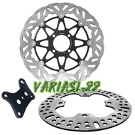 Front disc brake vnd AK 777 300mm & rear Vnd Ak 333 220mm Ninja 150 R original disc brake vnd 1 set 