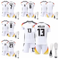 2024-25 Germany UEFA European Football Championship Home Kids Jersey Kit Kimmich Havertz Kroos Mulle