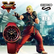 SEIKO 5 Sports Street Fighter V KEN Rush n Blaze Limited Edition Watch SRPF20K1