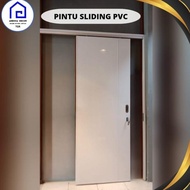 PINTU GESER / SLIDING KAMAR / PINTU KAMAR MANDI PVC BERKUALITAS