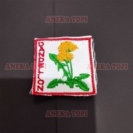 Embroidery Dandelion Troop BadgePRAMUKA Dandelion Flower Troop Badge - Various Hats