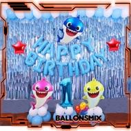 Babyshark decoration set birthday decoration - RO30-0112 2025 Good
