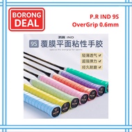 PRIND 9S Badminton Grip 𝗥𝗠𝟭.𝟲 𝗔𝗻𝘁𝗶 𝗦𝗹𝗶𝗽 Overgrip Pelapik Raket Badminton Serap Peluh Tahan Lama TLG