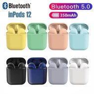12 TWS Earphone Bluetooth Wireless Macaron