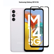 Tempered Glass Samsung Galaxy M14 5G Full Cover Full Screen Protector Anti-Scratch