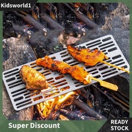 [kidsworld1.sg] Camping Table Lightweight Grill Heat-Resistant Light Titanium for Outdoor Picnic