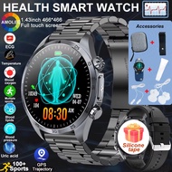2025 New Smart Watch men Blood Pressure Health watch CES Sleep Pulsed Therapeutic Uric Acid Blood Li
