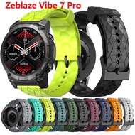 22mm Band for Zeblaze Vibe 7 Pro/Vibe 7 Lite Swim Strap Smart Watch Silicone Soft Breathable Sports Bracele