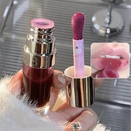 Jelly Violet Glass Lip Oil Moisturizing Transparent Plumper Lip Gloss Makeup Nutritious Liquid Lipst