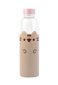 Grupo Erik Pusheen Water Bottle Glass Water Bottle Sports Bottle Children Glass Bottle 500 ml Sports