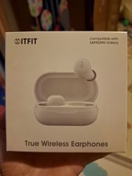 Itfit 白色無線藍牙耳機