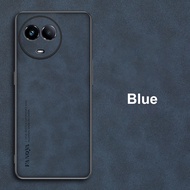 เคสหนังแกะเคสโทรศัพท์สำหรับ Realme 11X 11 5G สุดหรูสำหรับกล้อง Realme11X Realme11ปกป้องกันกระแทก