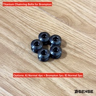 Titanium Chainring Bolt for Brompton