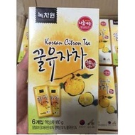 現貨- 韓國綠茶園 蜂蜜柚子茶隨身包【6入/盒】