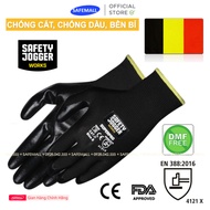 Combo Safety Jogger Superpro standard anti-cut 1 anti-oil level gloves EN388, protective gloves - SAFEMALL