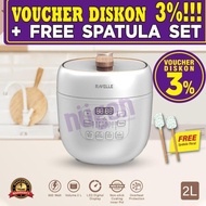 Ravelle Digital Pressure Cooker 2L 2 L 2 Liter Electric Pressure Cooker