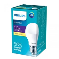 12pcs Philips Essential LED light bulb 11W Warm White