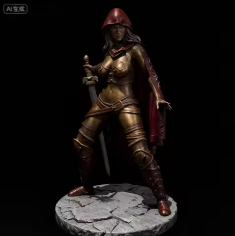 The height of man 50mm 75mm Resin model kit colorless self-assembly（3D Printing ） TD-6299/3D
