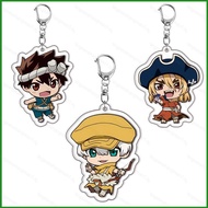 Dr STONE SCIENCE FUTURE Acrylic Keychain Pendant Bags Accessories Anime Periphery