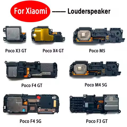 NEW For Xiaomi Poco F3 GT F4 5G X3 GT X4 GT M4 5G M5 Loudspeaker bottom Loud Speaker Sound Buzzer Ri