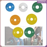 [LzdyqmyebMY] Weight Plate Dumbbell Weight Plate Barbell Micro Plate Rubber Fractional Weight Plate 