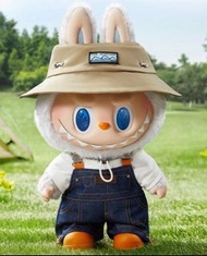 Labubu大春野 popmart 糖膠毛絨公仔
