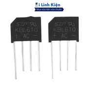 KBL610 Bridge Diode 6A 1000V DIP-4 genuine ILinhkien